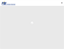 Tablet Screenshot of fbi.eu