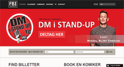 Desktop Screenshot of fbi.dk